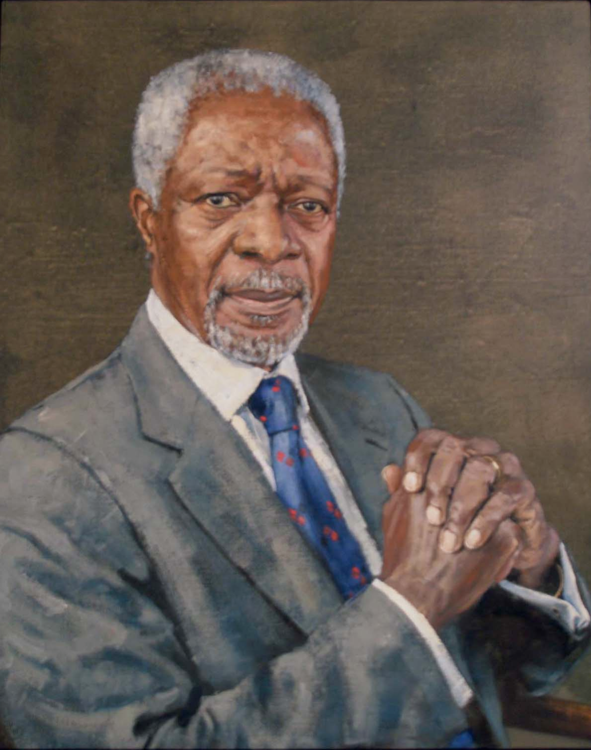 Kofi Annan portrait