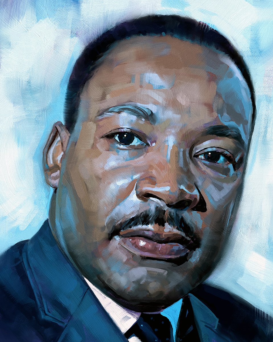 Martin Luther King Jr. portrait