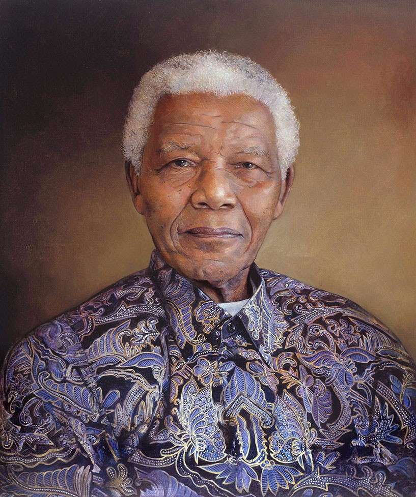 Nelson Mandela portrait