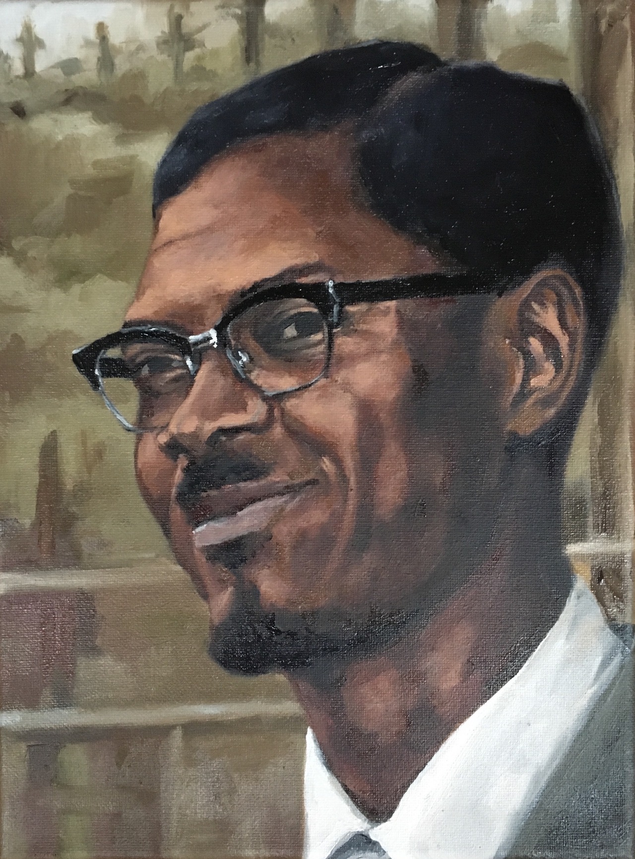 Patrice Lumumba portrait