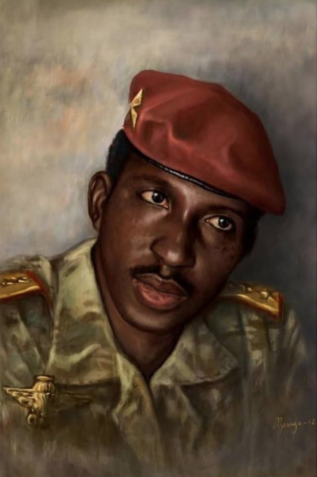 Thomas Sankara portrait